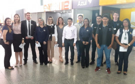 Procon participa de blitz que fiscaliza cobrança de bagagem no aeroporto de Palmas