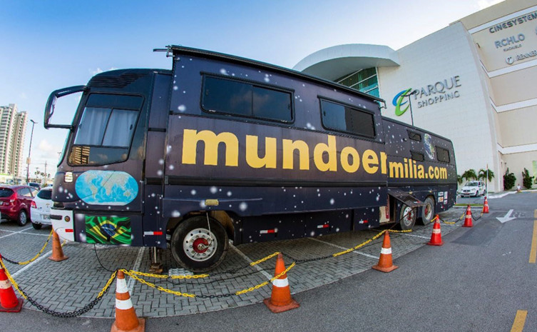 O motorhome do projeto seguirá para o Jalapão