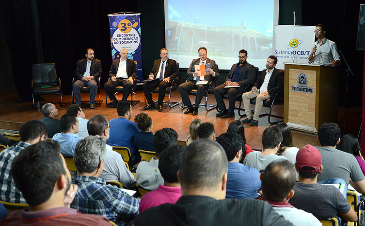 O 3º encontro de Mineração realizado nesta terça-feira,11, no auditório do Memorial Coluna Prestes, em Palmas