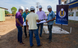 Construção do Centro de Treinamento da Unitins em Palmas é iniciada