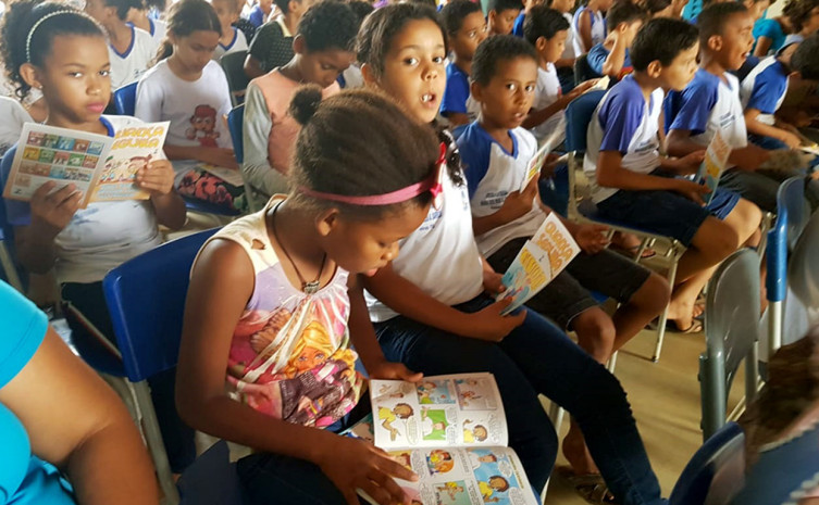 Metrologia Estadual realiza ação educativa para crianças 