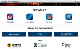 Boleto do IPVA 2019 já pode ser  impresso na página da secretaria da Fazenda