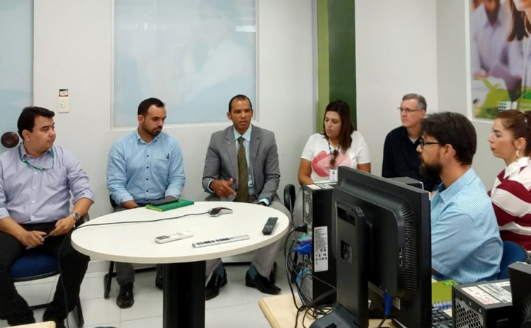 A videoconferência foi realizada na sede do Sebrae/TO, em Palmas