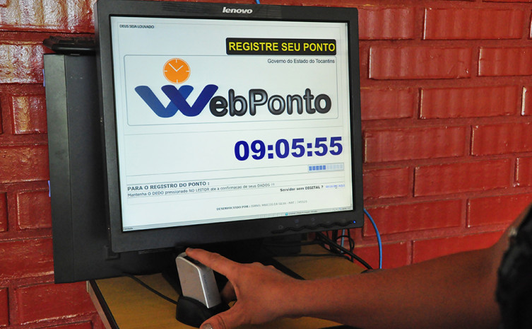 Biometria digital já começa a valer para os  680 servidores lotados nas unidades de Palmas a partir do próximo dia 1º de abril