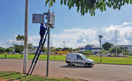 Metrologia Estadual verifica radares na Capital