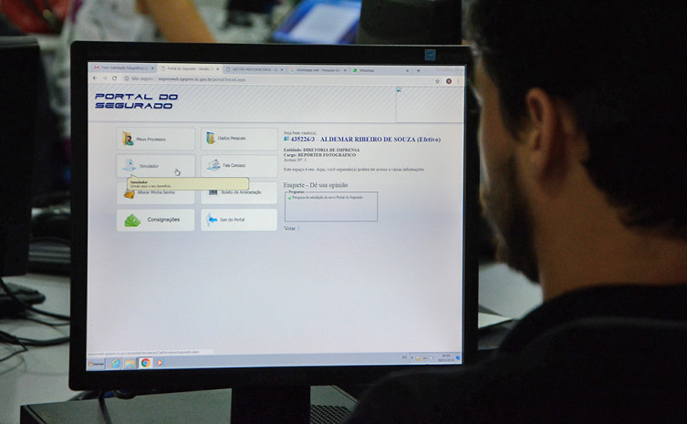 Por meio do site do Igeprev, o servidor pode simular regras de aposentadoria