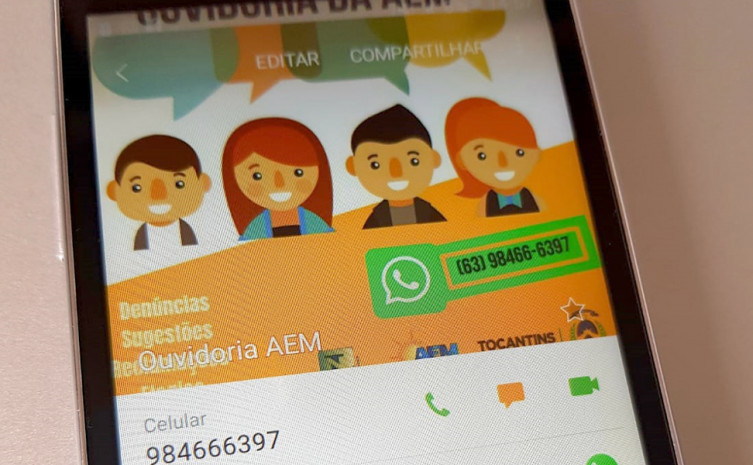 Serviço está disponível em horário comercial, de segunda à sexta-feira, das 8  às 18 horas