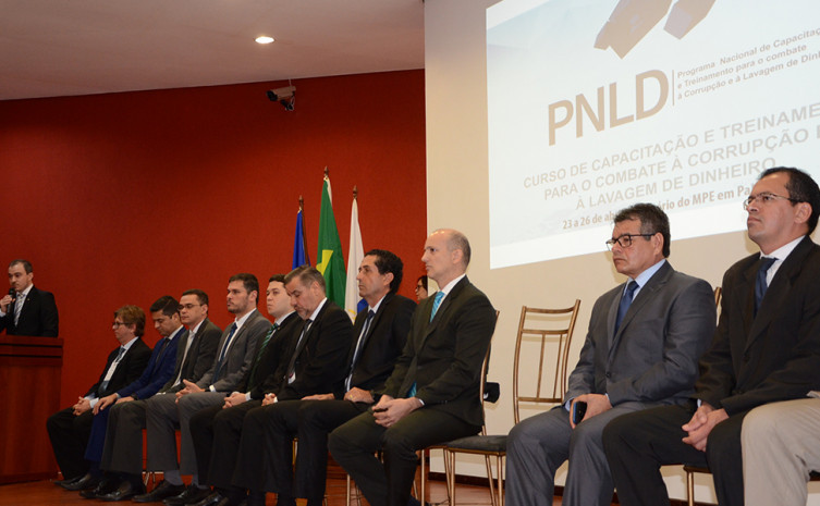 Curso é parte de estratégia do Programa Nacional de Capacitação e Treinamento para o combate à corrupção e à lavagem de dinheiro