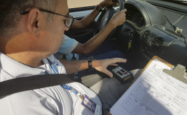 Metrologia Estadual verifica radar na Ponte Fernando Henrique Cardoso