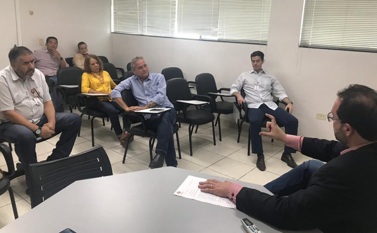 Reunião hospital Unimed em Imperatriz