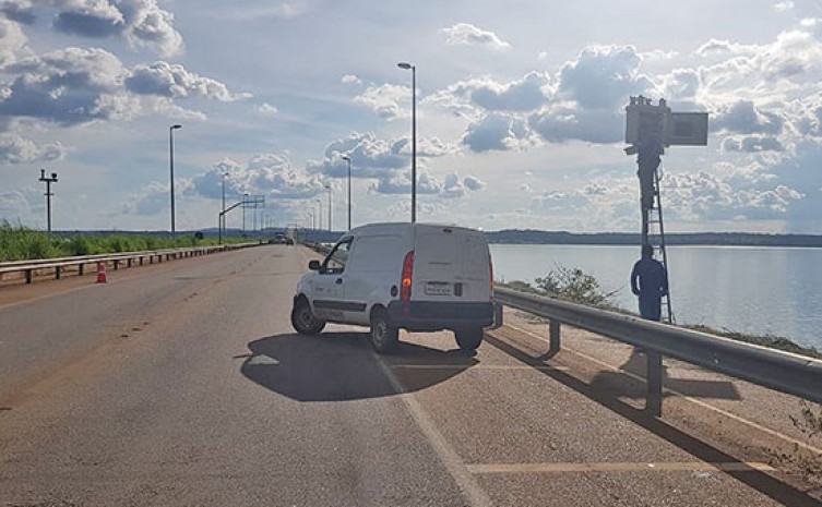 Metrologia verifica radar na Ponte FHC