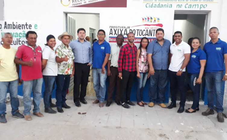 A inauguração das instalações do novo escritório do Ruraltins é uma parceria com a Prefeitura de Axixá