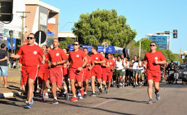 Corrida da Tocha abre comemoração da Semana do Bombeiro em homenagem ao Dia Nacional dos Bombeiros