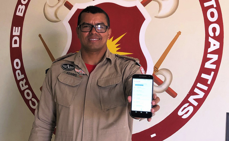 Major Soares, gerente do Sistema Integrado de Operações