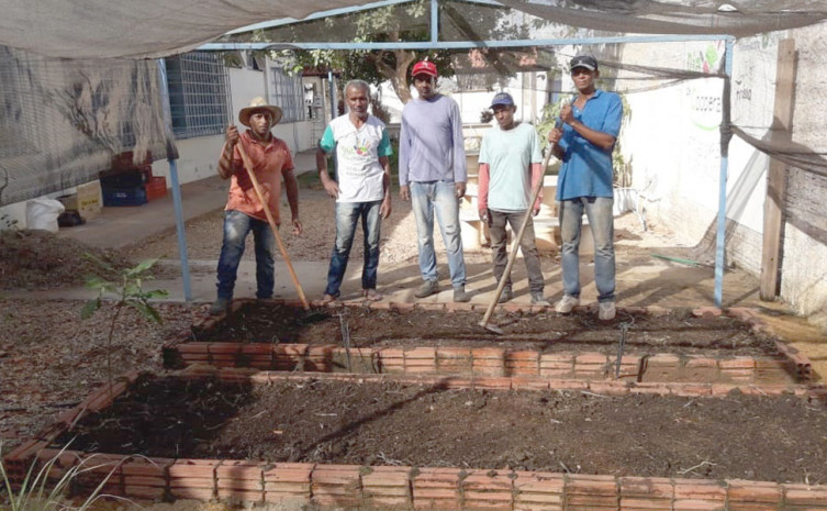 O Ruraltins coopera com a revitalização de uma horta na Escola Estadual Maria dos Reis Alves Barros, situada no Jardim Taquari