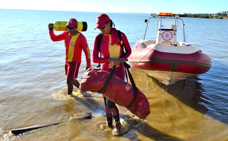 Mergulhadores do Corpo de Bombeiros Militar farão busca em Araguacema