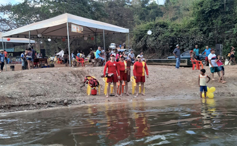 Bombeiros Militares cooperaram para a tranquilidade no evento Rally das Águas