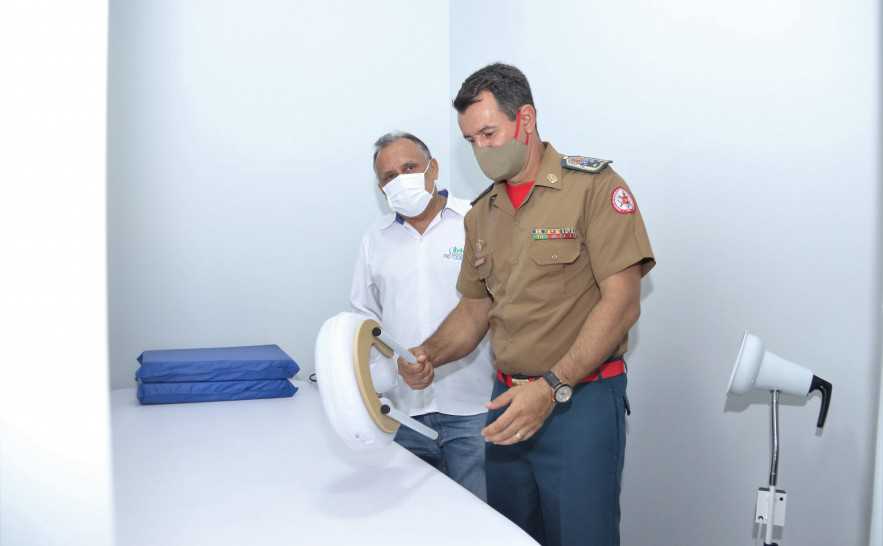 Corpo de Bombeiros Militar e Fundação Pró-Tocantins inauguram Centro de Fisioterapia