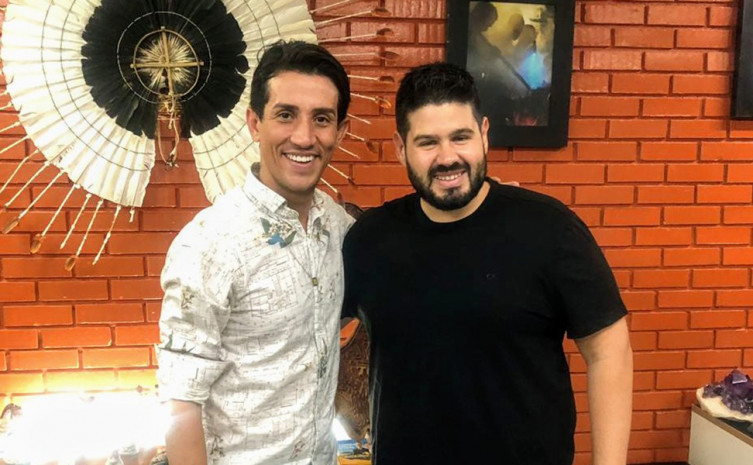Álvaro Júnior discutiu projetos de estímulo a novos talentos com Alex Monteiro