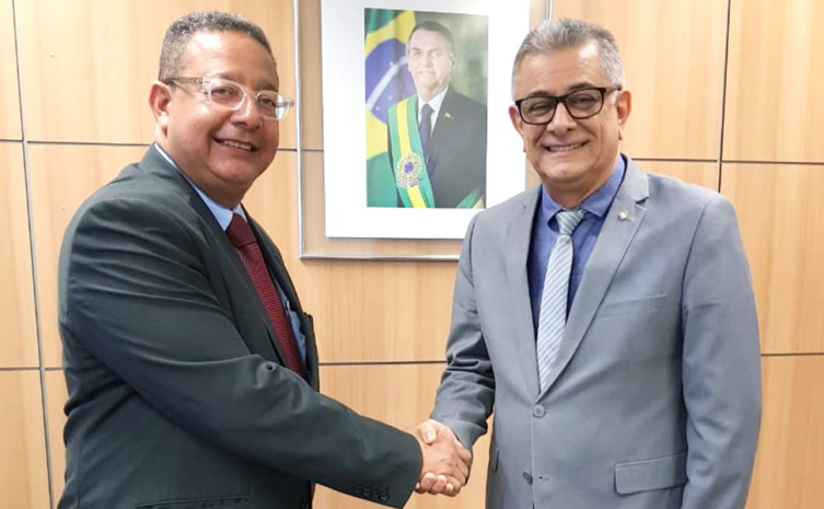 No MTur, Tom Lyra foi recebido por Hercy Rodrigues