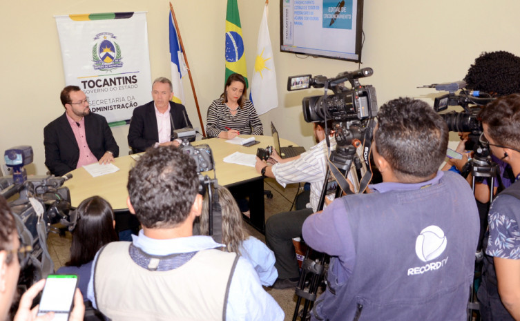 Secretário da Administração apresentou aos jornalistas detalhes de como a gestão do Plansaúde tem sido focada na transparência e diálogo