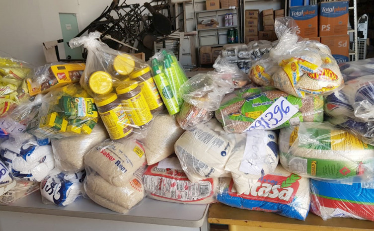 Metrologia Estadual repassa produtos pré-medidos periciados para a Secretaria do Trabalho e Desenvolvimento Social