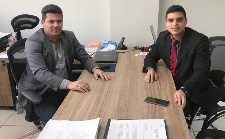 Superintendente do Procon-TO, Walter Viana, e diretor do Procon PA, Nadilson Neves