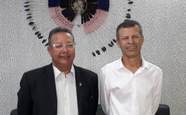 Presidente da Adetuc e Prefeito de Arraias debatem realização do Fórum Internacional das Cidades Criativas