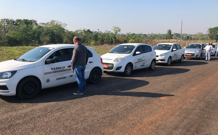 Equipe da AEM faz verificação inicial dos taxímetros em Araguaína