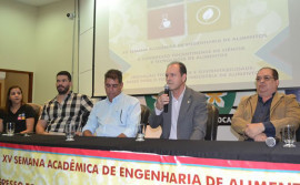 Evento científico de Engenharia de Alimentos conta com apoio do Governo do Estado