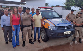 Pelotão da Polícia Militar recebe novo prédio em Talismã