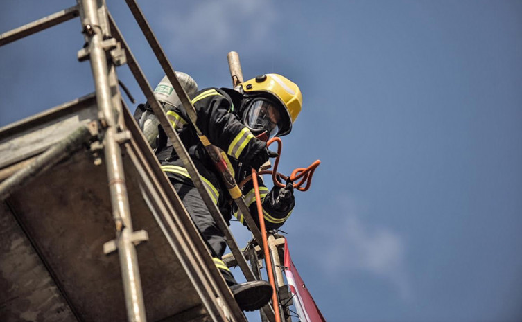 Bombeiros militares tocantinenses durante participação no XIX Senabom, em São Luís