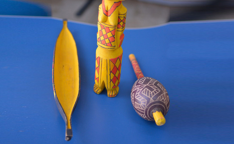 Artesanato da cultura  indígena do Tocantins