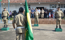 Batalhão da Polícia Militar em Paraíso realiza troca de comando