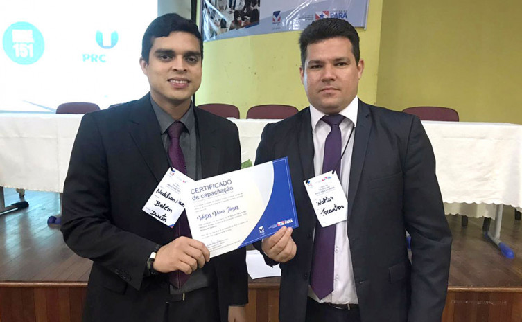 Diretor do Procon Pará e superintendente do Procon Tocantins,  Nadilson Neves e Walter Viana