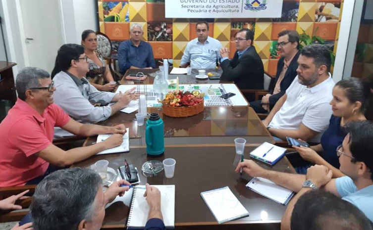  Secretário-chefe e equipe da CGE dialogam com técnicos da Seagro sobre temas ligados ao controle dos gastos públicos