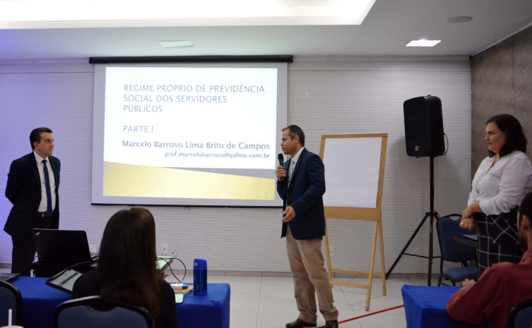 Finalidade do curso é a de capacitar os servidores do Instituto sobre a nova previdência dos servidores públicos