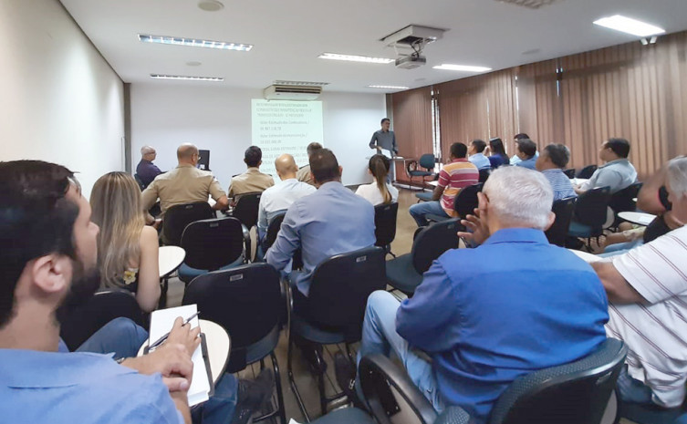 A reunião ocorreu na manhã desta sexta-feira, 20, no auditório da Controladoria Geral do Estado