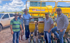 Ruraltins e parceiros instalam segunda Unidade Demonstrativa de plantio consorciado