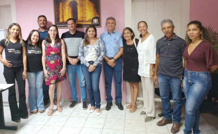 Parte da comissão dos novos membros do conselho do Fuppac 