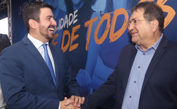 César Halum e Augusto Rezende comemora a parceria