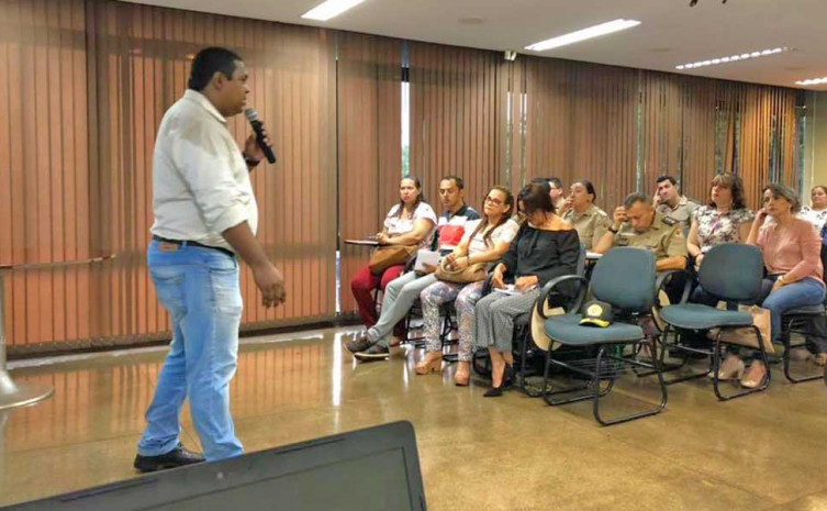 O treinamento contou com 59 servidores representando todos os órgãos do Estado