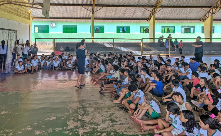 Direitos do Consumidor são explicado para  alunos em Araguatins