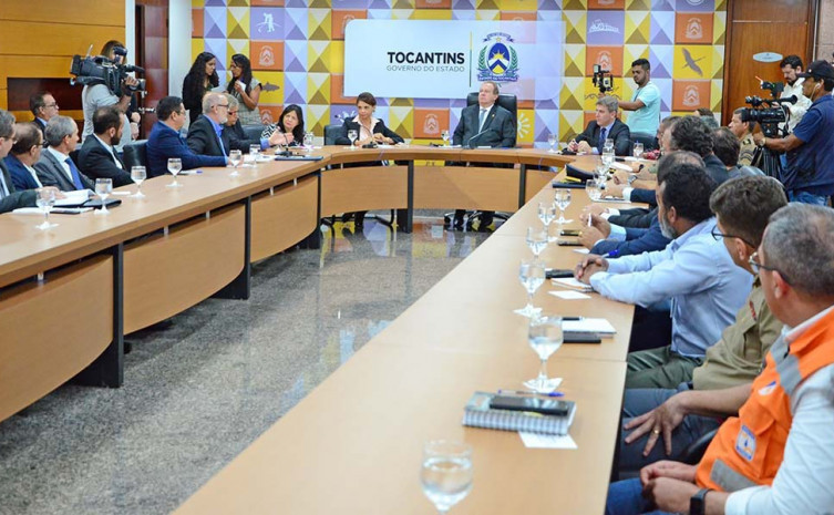 Gabinete de Crise iniciou suas atividades nesta quinta, 12, no Tocantins