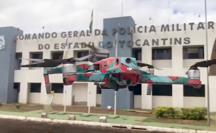 Drone será utilizado no combate à pandemia causada pelo coronavírus em Palmas