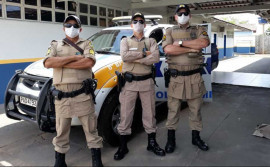 Polícia Militar realiza ações de prevenção à Covid-19 em todo o Estado