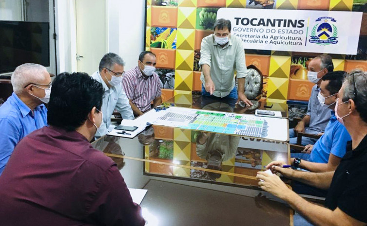 Halum discute com a equipe da Seagro a viabilidade da Agrotins acontecer de forma virtual