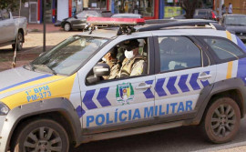 PM orienta beneficiários do auxílio emergencial sobre cuidados no saque do dinheiro
