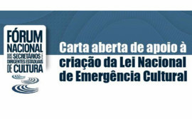 Governo do Tocantins manifesta apoio à criação da Lei Nacional de Emergência Cultural