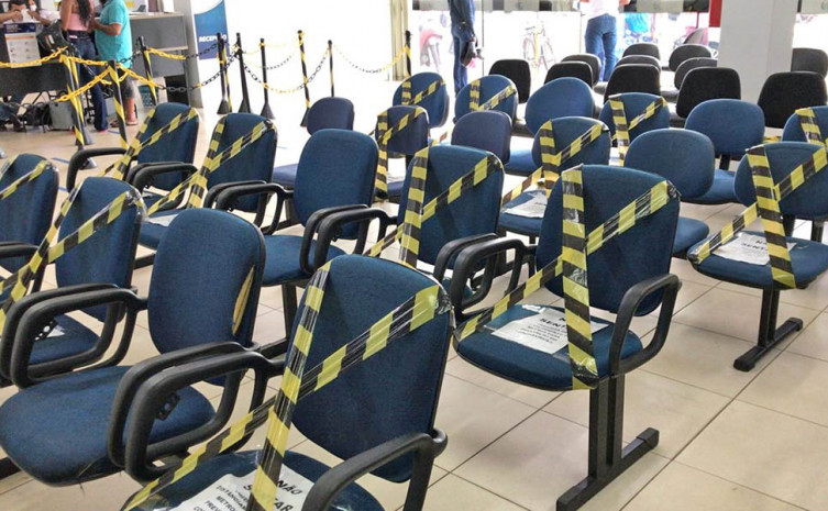 Unidade de Araguaina  passou por higienização completa nesta segunda feira